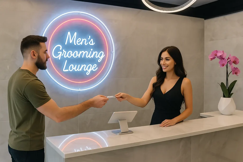 Men’s Grooming Lounge | Haircuts & Beard Trims in Des Moines
Live-sports lounge, craft drink, fades and beard trims by specialists. Book your men’s haircut at Ashley Beauty Salon, Des Moines.